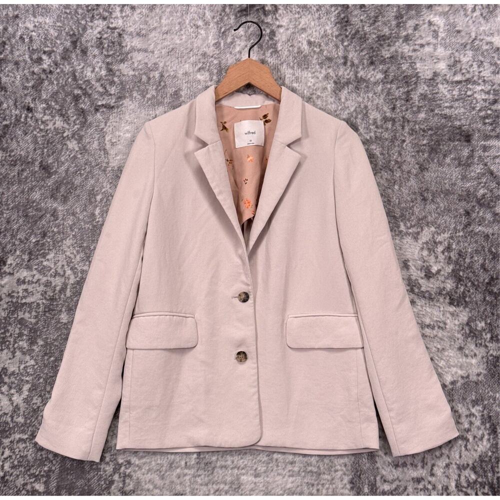 Aritzia Jacket XS Womens Wilfred Natacha Blazer Effortless Fabric